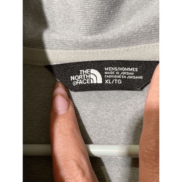 The North Face Men's Heather Gray Quarter Polyester Zip-Up Pullover Size XL - Picture 3 of 8